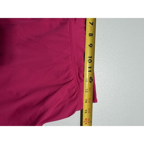 Lands' End Pink Paisley Floral Underwire Tankini & Swim Skirt/Brief Women's 8P - Picture 4 of 12